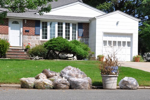 Residential waste recycling collection in Hendon