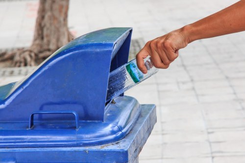 Recycling and waste disposal process