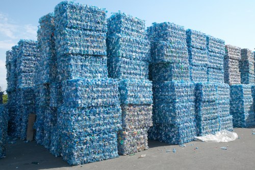 Recycling construction materials at Hendon waste facility