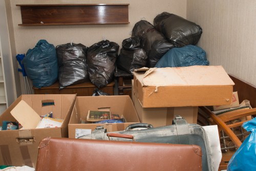 Organized office space after clearance